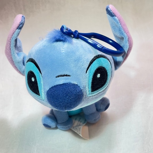 Disney  Stitch Plush Keychain - Picture 2 of 4